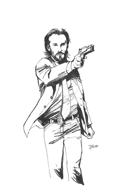 John Wick By Dsaintobert On Deviantart