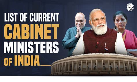 Cabinet Ministers Of India 2023, Ministry, Check Updated List