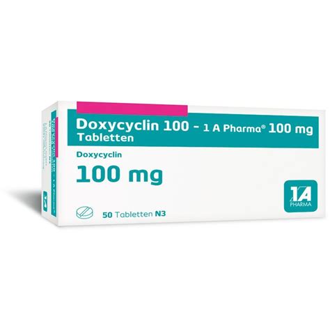 Doxycyclin A Pharma St Mit Dem E Rezept Kaufen Shop Apotheke