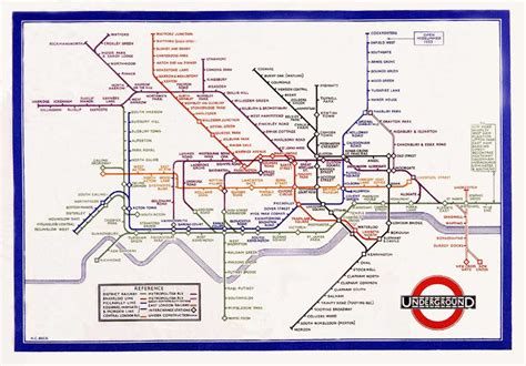 london underground map reinterpreted