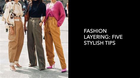 Fashion Layering How To : Five Stylish Tips - Alta 8