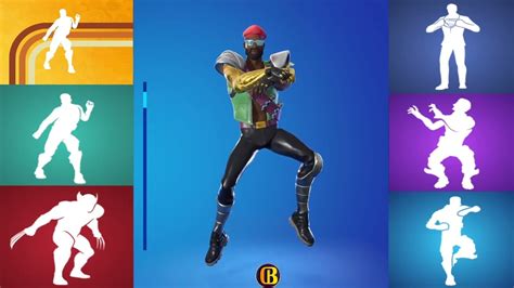 Major Lazer Performs All Emotes Dances In Fortnite Ts YouTube