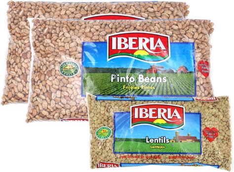 Amazon Iberia Pinto Beans 4 Lb Pack Of 2 Iberia Lentils 12