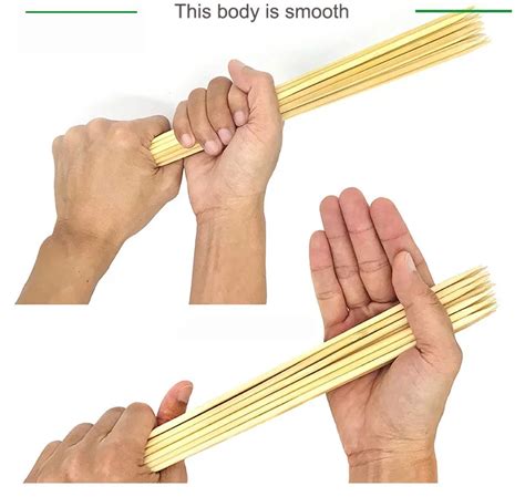 Disposable Bamboo Bbq Skewer Cm Cm Stick Buy Bamboo Skewer Bamboo