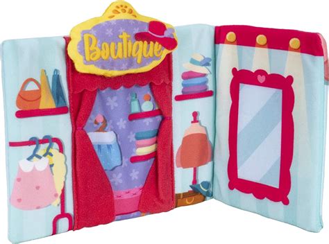 Squishville By Squishmallow Boutique Play Scene 2” Lola Soft Mini Squishmallow 8” Playset 1