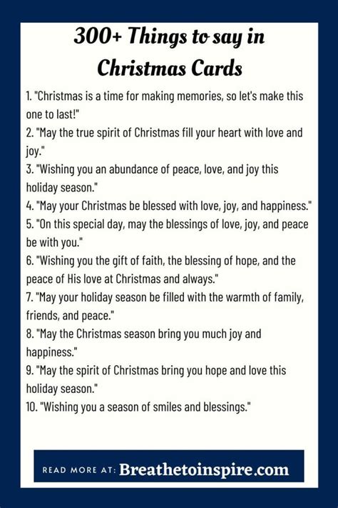 350 christmas sayings for greeting cards signs wishes and messages 2023 edition – Artofit