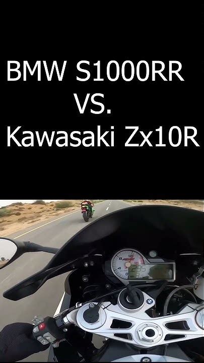 Bmw S1000rr Vs Kawasaki Zx10r Shorts Youtube