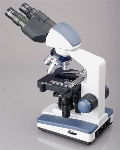 Amscope B120 Siedentopf Binocular Compound Microscope 40x 1000x Magnification Brightfield Led