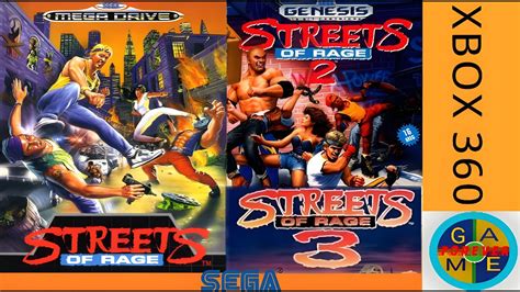 Sega Vintage Collection Streets Of Rage Xbox 360 Arcade Youtube