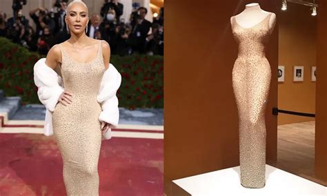 Kim Kardashian acusada de dañar el vestido de Marilyn Monroe OviedoPress