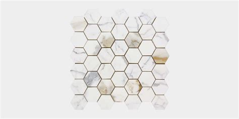 Chablis Gold Hexagon 2 Marble Mosaic Nasco Stone Tile