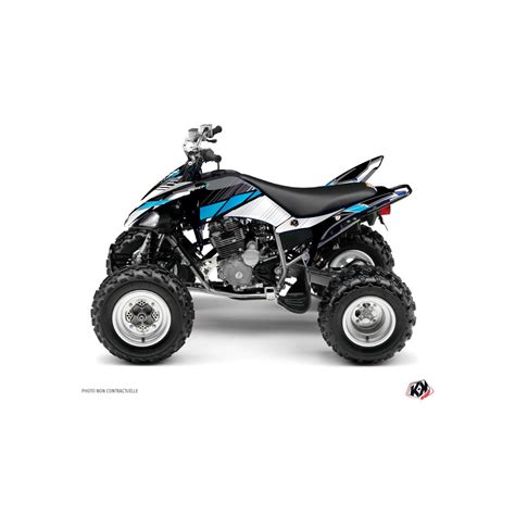 Kit D Co Quad Stripe Yamaha Raptor Noir