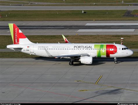 CS TMW TAP Air Portugal Airbus A320 214 WL Photo By Terry Figg ID