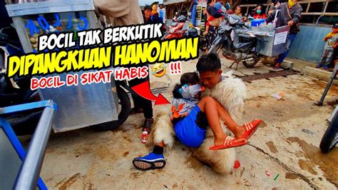 HANOMAN PUTIH BERINGAS BOCIL KENA BARBAR SEMUA KUDA LUMPING MUTIARA