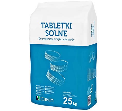 Tabletki Solne Kg Zmi Kczacz Wody S L Tabletkowa Tabletki Solne