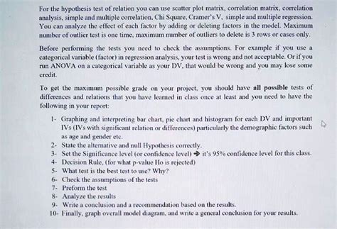 SOLVED: please us jmp For the hypothesis test of relation you can use ... 