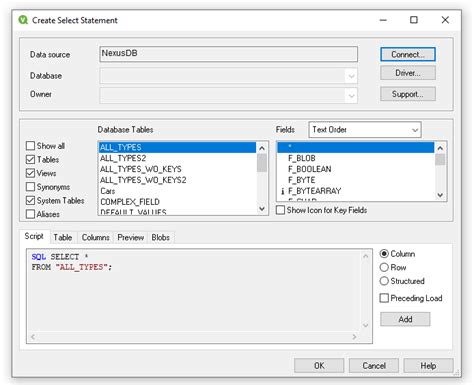 Connecting QlikView To NexusDB Via ODBC Driver