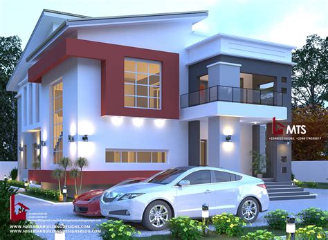 5 BEDROOM DUPLEX RF D5022 NIGERIAN BUILDING DESIGNS