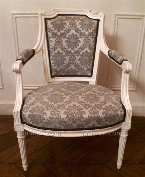 Proantic Paire De Fauteuils Style Louis Xvi