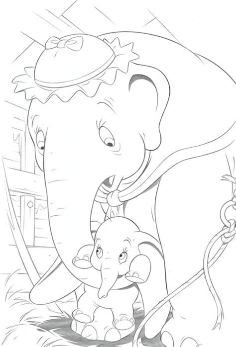 Dumbo & Mrs. Jumbo "Careful Sweetie!" - Original Drawing - - Catawiki