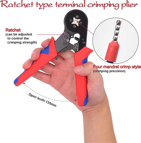 Buy Tuolauthon Ferrule Crimping Tool Kit Awg Wire Terminal Block