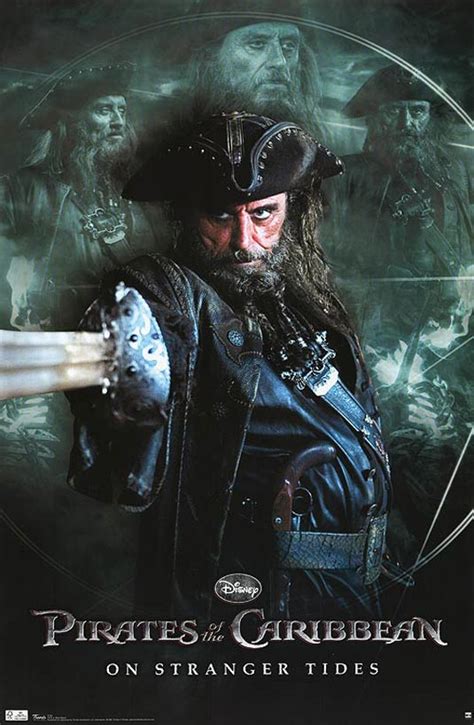 Pirates of the Caribbean Poster - Ian McShane - HeyUGuys