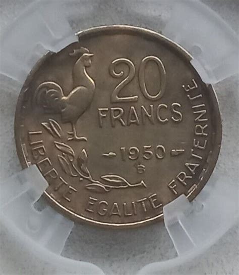 France Fourth Republic Francs B Georges Guiraud