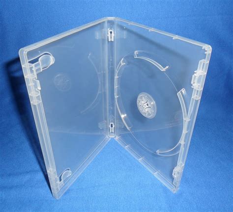 Dvd Cover Case Clear Single 1 Disc 14mm Compubits