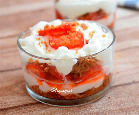 Receta Del Trifle De Fresas