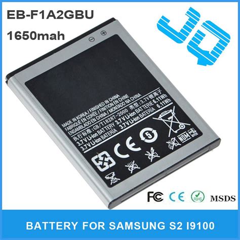 Original Mah Lithium Battery Eb F A Gbu For Samsung Galaxy S