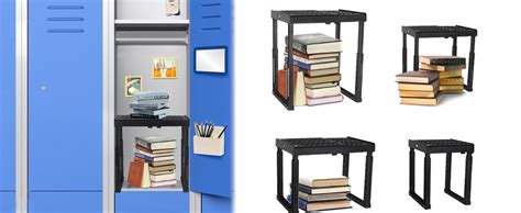 Locker Shelf Adjustable Height And Width Locker Organizer