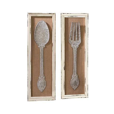 Tripar Spoon and Fork Wall Art 18748 - The Home Depot