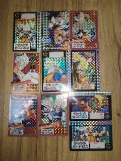 Dragonball Amada Pp Card Part 14 Prism Cards Set Hobbies Toys