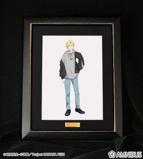 Banana Fish Meagratiaコラボ 描き下ろしイラスト アッシュ・リンクス 私服ver キャラファイングラフ