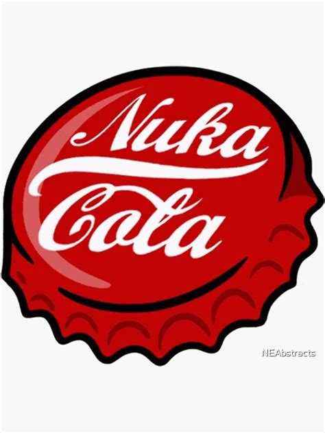 "Nuka Cola Cap" Sticker for Sale by NEAbstracts | Redbubble