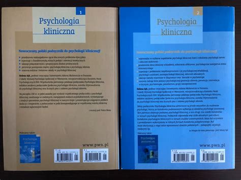 Psychologia kliniczna Helena Sęk 2 tomy Lublin Kup teraz na