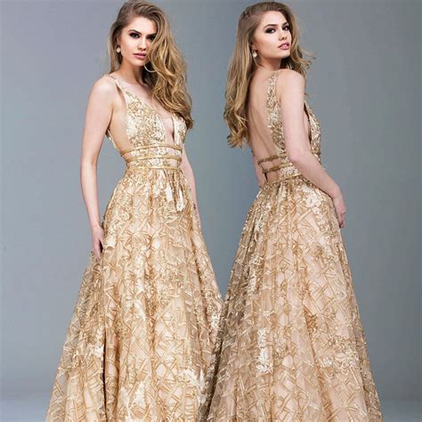 An Amazing Gold Prom Dress R Promdresses