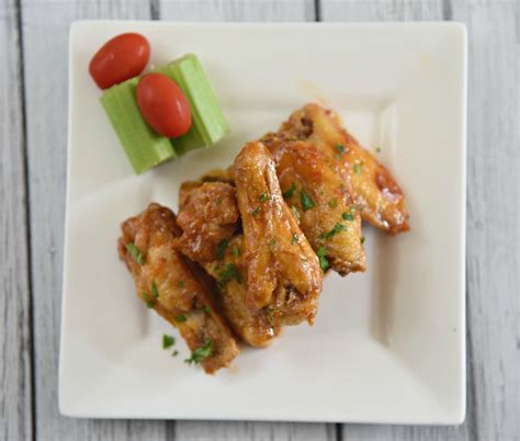 Crispy Air Fryer Chicken Wings With Honey Sriracha Father And Us