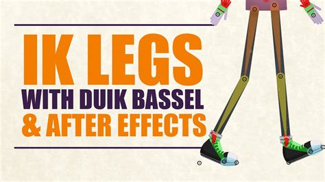 Rigging Legs In After Effects With Duik Bassel Ik And Foot Roll