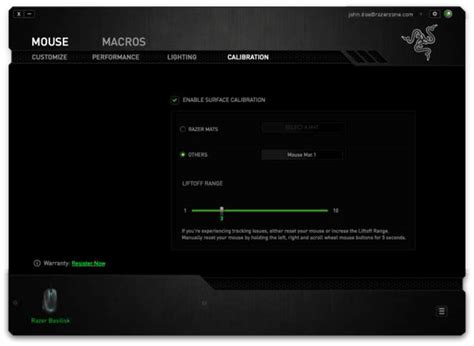 Razer Basilisk Gaming Mouse Manual Manualslib