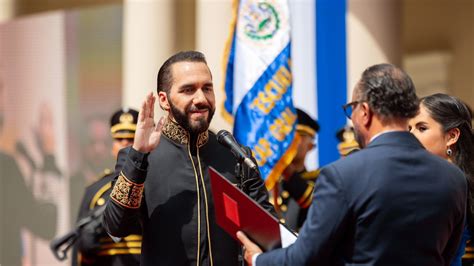 Nayib Bukele Es Investido Para Un Segundo Mandato Consecutivo En El