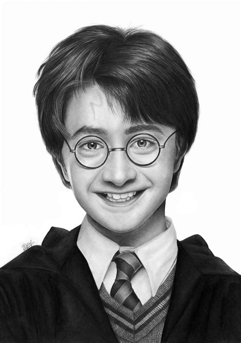 harry potter portrait  kulabukhovas  deviantart