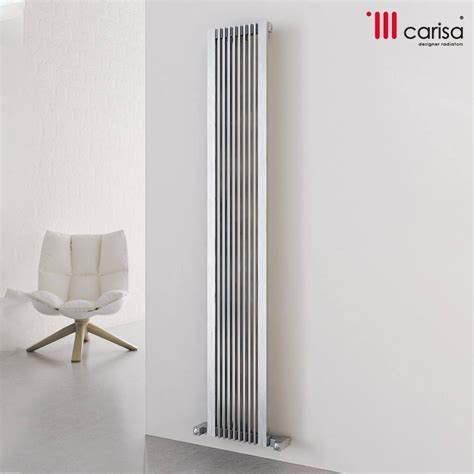 Radiador A Gua Quente Stripe Carisa Designer Radiators El Trico