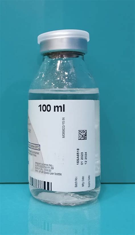 Fresenius Kabi Liquid Aminoven Infant For Hospital Packaging Size