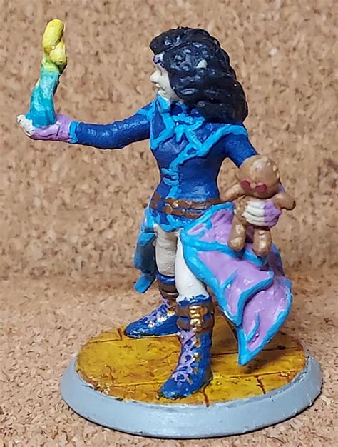 My custom mini Elf arrived last week ^^ I'm so happy it painted up well. : r/minipainting