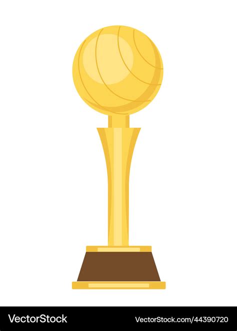 Golden trophy cup Royalty Free Vector Image - VectorStock