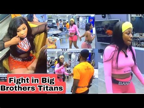 Bbtitans Fightn In Big Brother Titans House Sandra Vs Olivia Bb