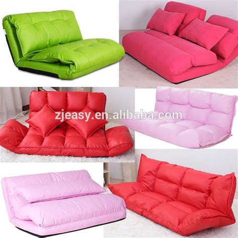 Korean Style Fabric Love Set Sofa Folded Sponge Floor Sofa Gears