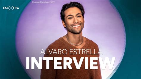 INTERVIEW Alvaro Estrella Suave Melodifestivalen 2022 ESCXTRA