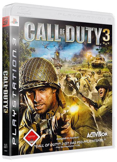 Playstation 3 Call Of Duty 3 Complete Doorway To Dorkness